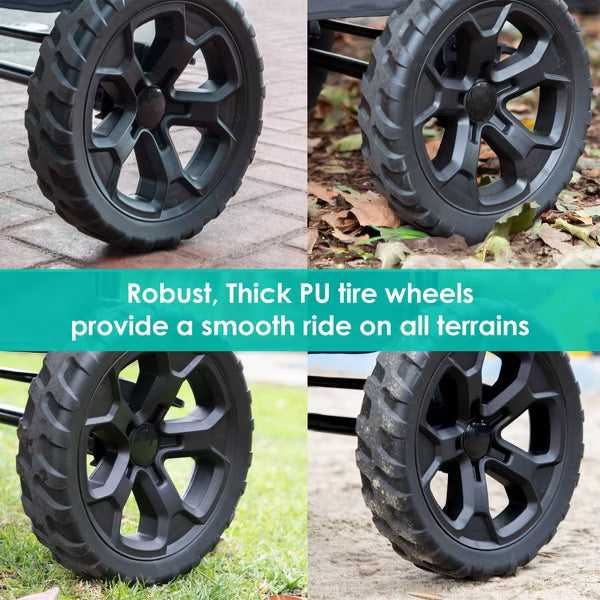 Quest PLUS 3-in-1 Stroller Wagon - Madrid Green