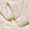 Heavyweight Linen Blend Comforter & Sham Set Full/Queen
