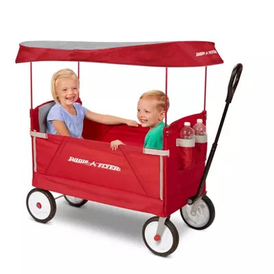 3 in 1 EZ Fold Wagon with Canopy