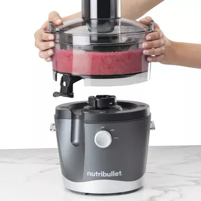 2-Speed Electric Juicer - Gray