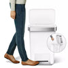 Rectangular Liner Rim Plastic Step Trash Can