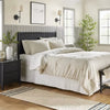 3pc Mini Grid Stitch Comforter Bedding Set - King