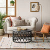 Geometric Area Rug Cream 5'x7'