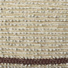 Branchville Square Pouf Cream Boucle - Transitional Style, No Assembly, Cotton & Wool Blend