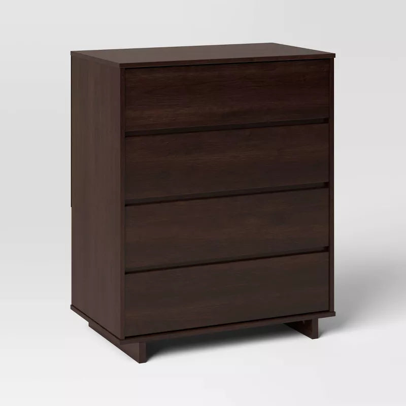 Modern 4 Drawer Dresser