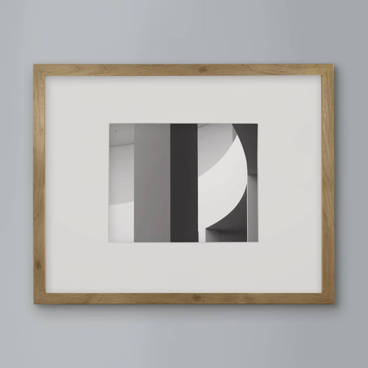 14"x18" Thin Gallery Frame with Mat SHOWROOM ITEM