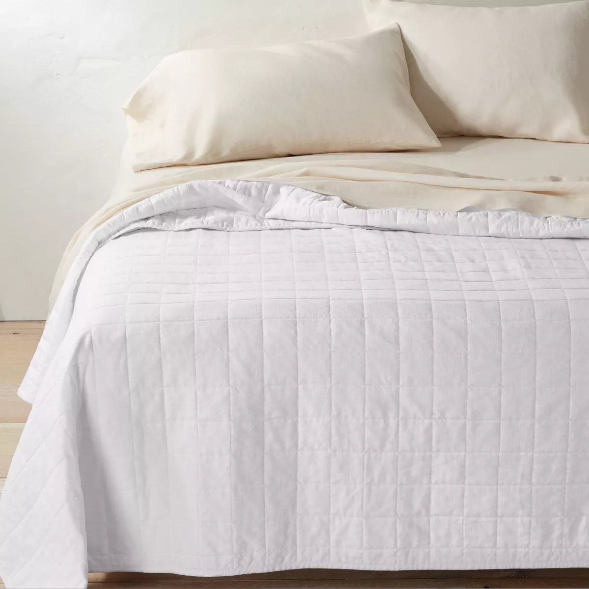 Heavyweight Linen Blend Quilt King