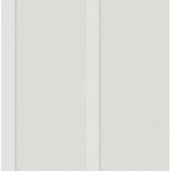 Arctic Gray Faux Board and Batten Peel and Stick Wallpaper