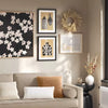 (Set of 2) Vase Set I and II Framed Decorative Wall Art Set with Mat