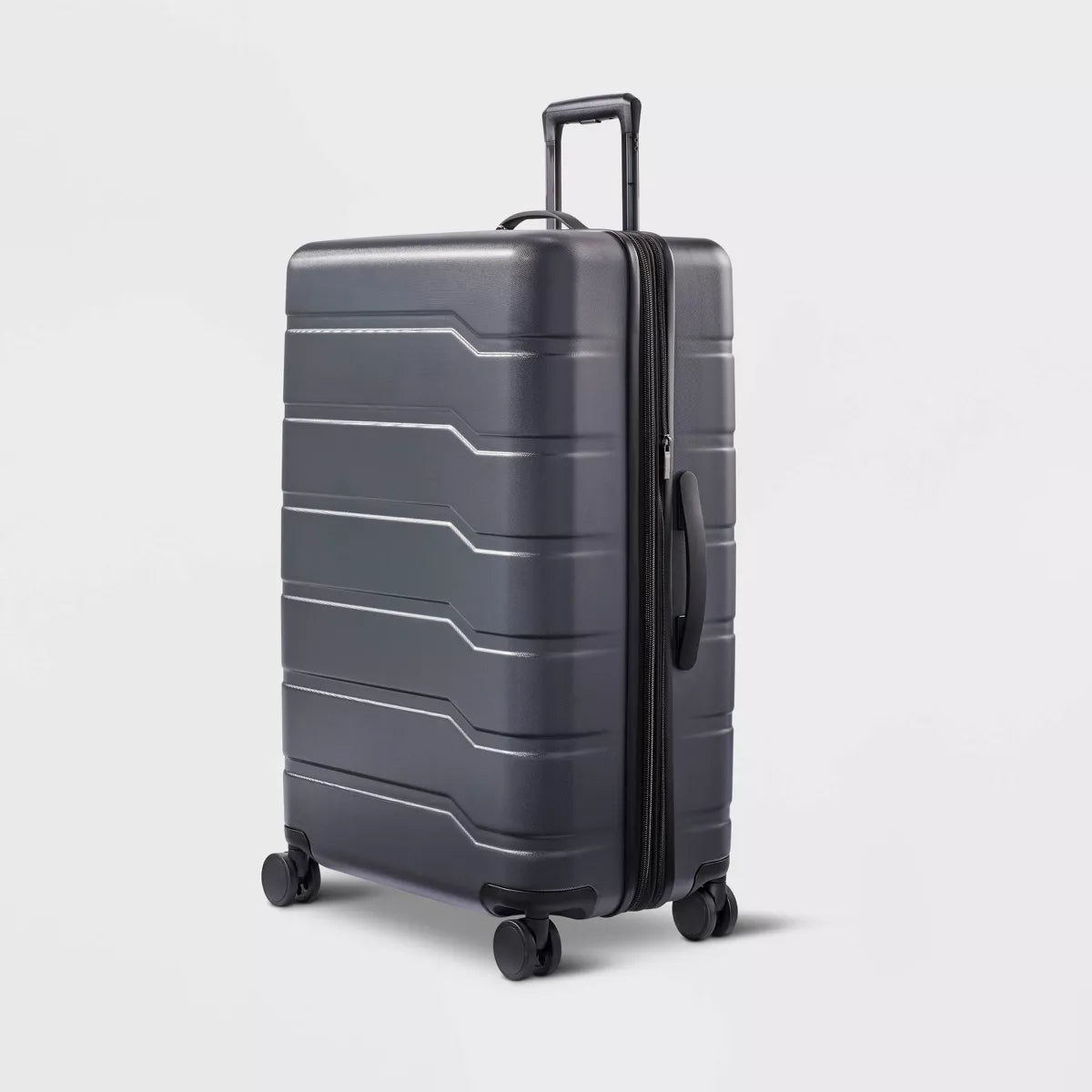 Hardside Large Checked Spinner Suitcase