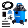 Wet/Dry Vacuum: Electric Multi-Surface Shop Vac, Bagless, Blower, Cord Storage