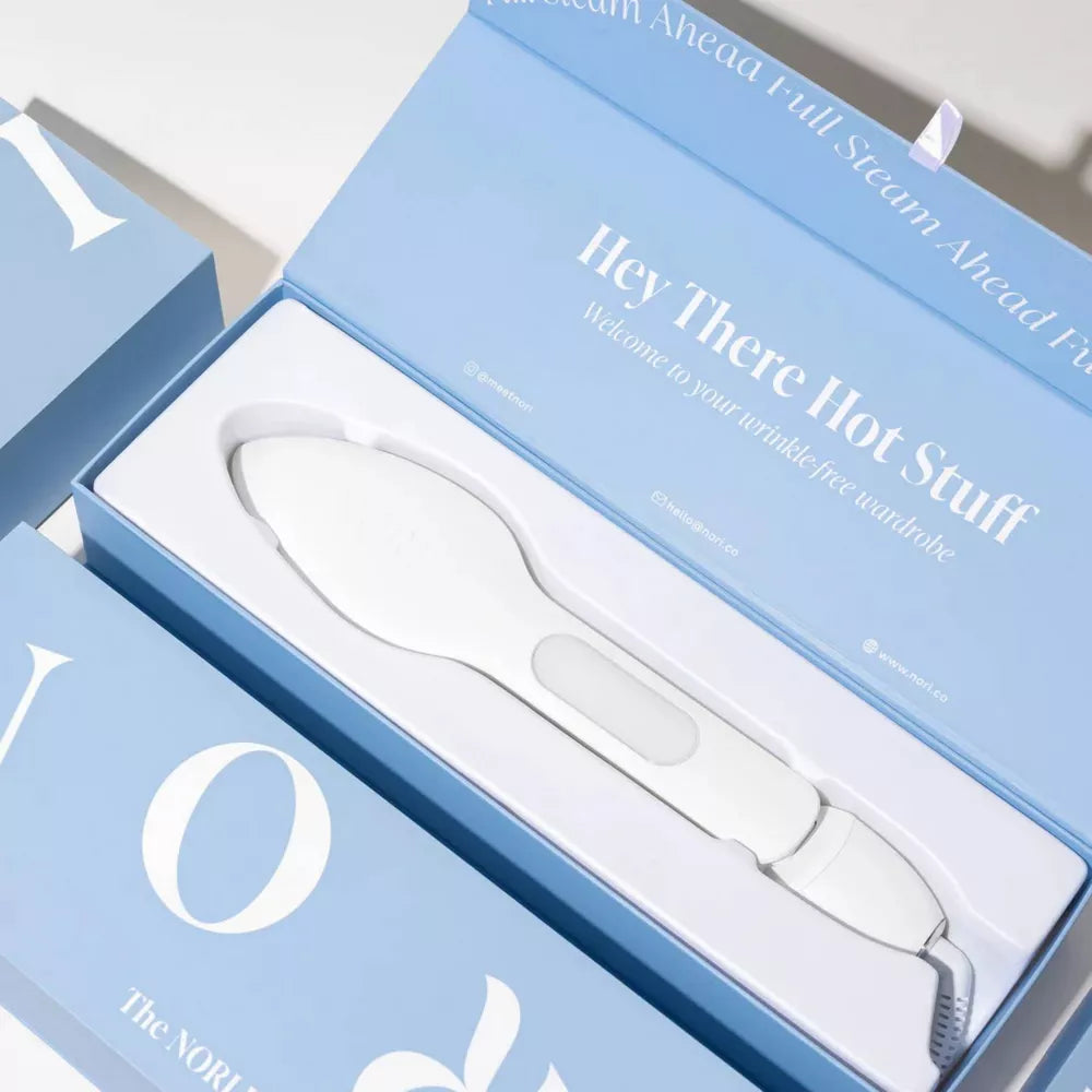 Press Handheld Steam Iron - White