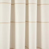 Set of 2 Farmhouse Boho Striped Woven Tassel Yarn Dyed Cotton Window Curtain Panels