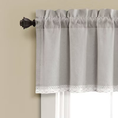 Linen Lace Valance