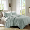 3pc Genoa Scalloped Edge Reversible Coverlet Set - Full/Queen
