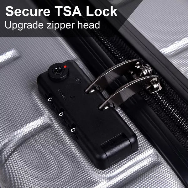 1-Piece, Suitcases with Spinner Wheels Hardside Expandable Luggage Suitcase with TSA Lock for Travel