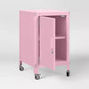 Metal Rolling Locker Dorm Storage Cabinet with Lock