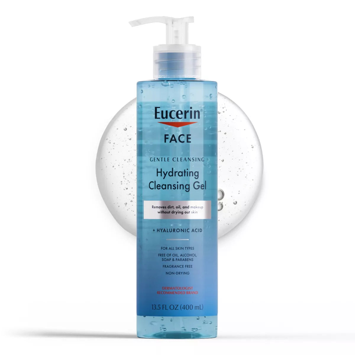 Eucerin Gentle Hydrating Face Cleansing Gel, final cut