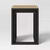 Nesting Accent Table Black/Natural 1-Piece