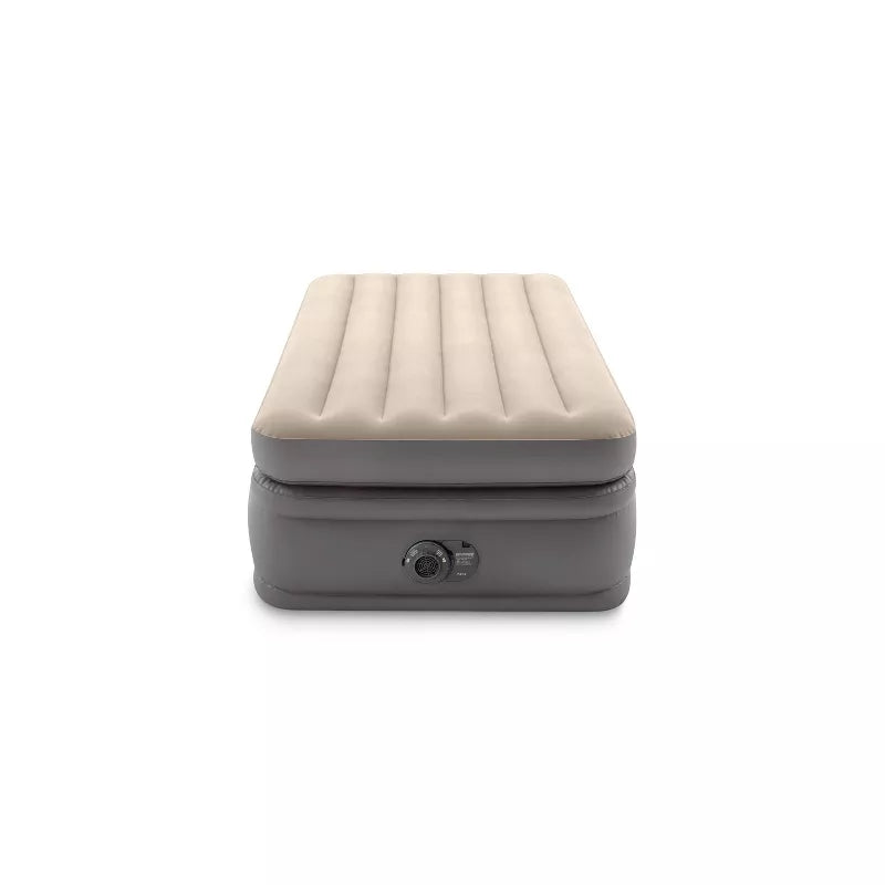 Twin Dual Layer Air Mattress with Built-in Pump