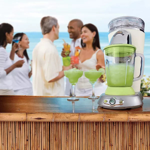 Bahamas Frozen Concoction Maker Off White/Lime Green - Crushes Ice