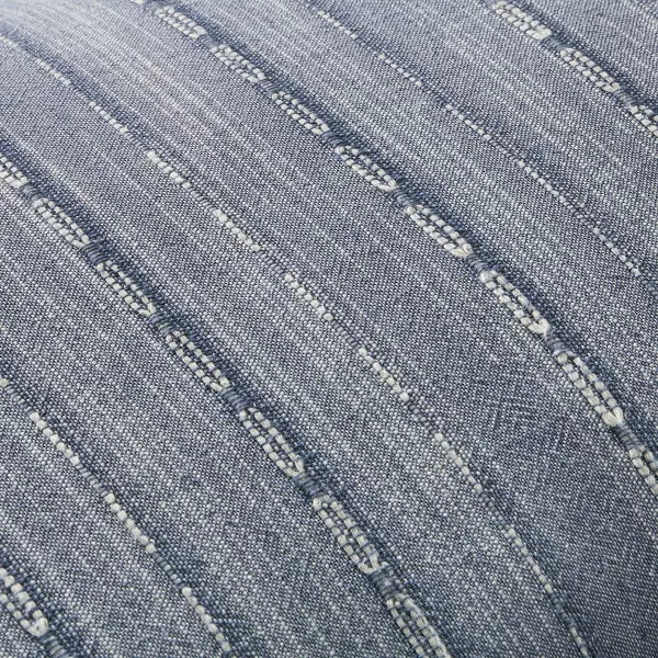 Washed Loop Stripe Lumbar Bed Pillow