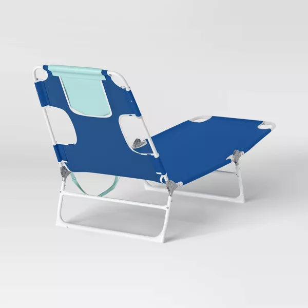 Outdoor Portable Folding Beach Lounger Chair