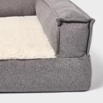 3-Sided Bolster Dog Bed