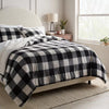 Traditional Cozy Faux Shearling Comforter and Sham Set Full/Queen