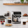 8-in-1 One-Touch Espresso, Cappuccino, Latte & Americano Maker with Automatic Frothing: Electric