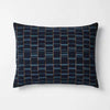 Woven Grid Comforter Set Navy Blue - Twin/Twin XL