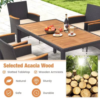 3-Piece Outdoor Dining Chair