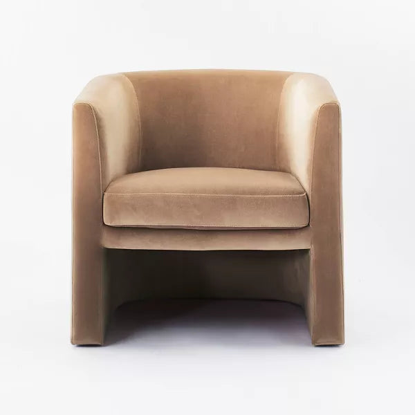 Vernon Upholstered Barrel Accent Chair