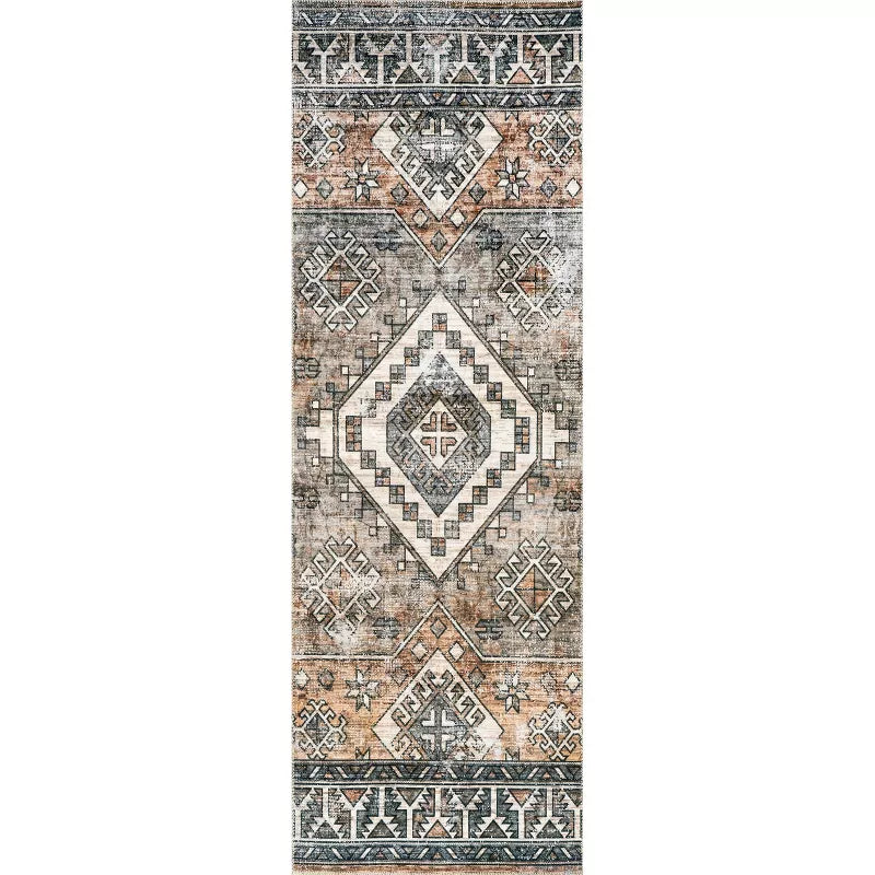 Bowie Machine Washable Pattern Indoor Area Rug