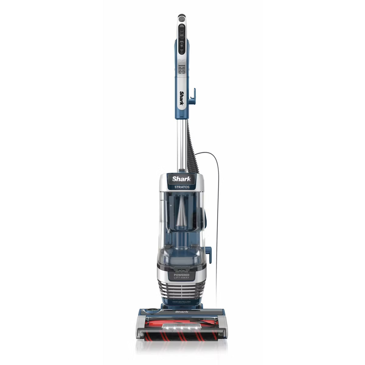 Stratos Upright Vacuum with DuoClean PowerFins HairPro - Navy