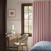 Blackout Corded Ribbed Curtain Panels - Set of 2