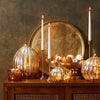 Round Aluminum Tray Gold