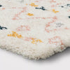 Geometric Area Rug Cream 5'x7'