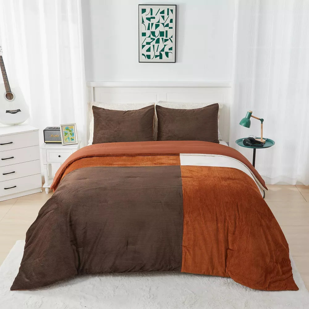 Seek Corduroy COMFORTER ONLY - Full/Queen