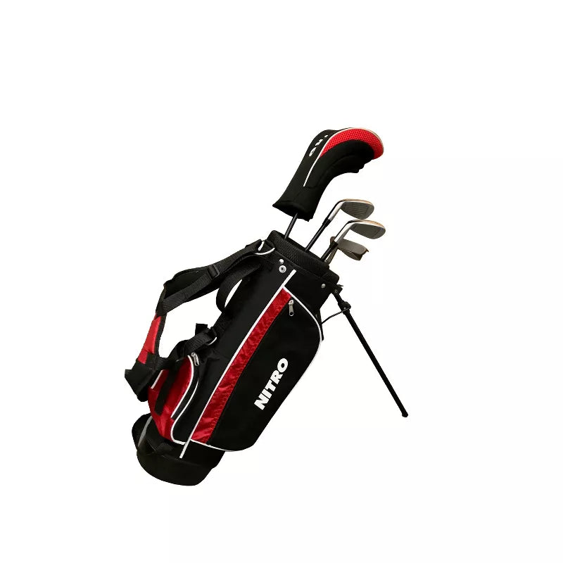 Blaster Junior's 6pc Golf Set - Black/Red