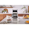 12-cup Drip Coffee Maker - Stainless Steel/White: Automatic Shut-Off, Glass Carafe