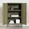 South Shore Crea 2 Door Metal Accent Cabinet