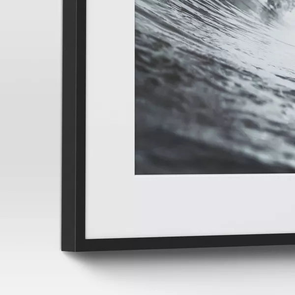 Elevated Aluminum Poster Frame Black