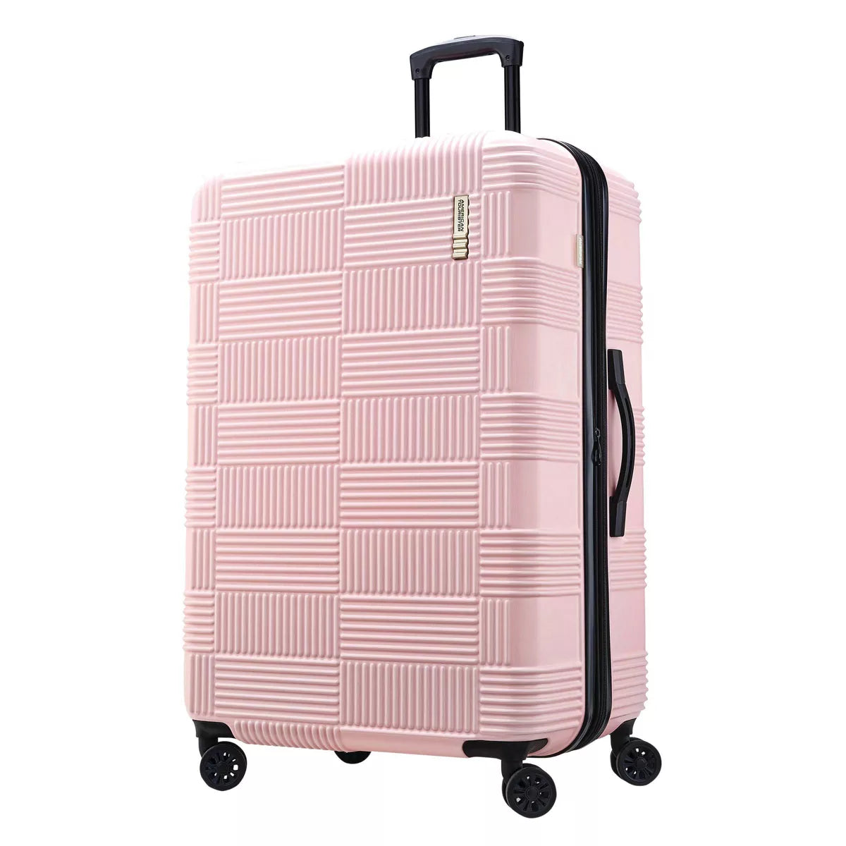 NXT Hardside Large Checked Spinner Suitcase