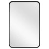 Rectangular Decorative Mirror with Rounded Corners