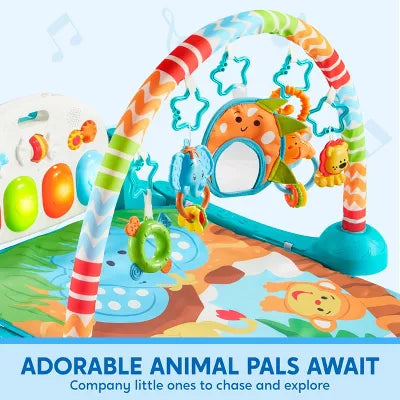 Baby Play Mat, Tummy Time Mat Toys, Baby Musical Learning Toys 0-6 Months, Adorable Play Gym, Gifts