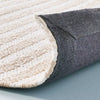 Break Stripe Handmade Area Rug Taupe/Cream