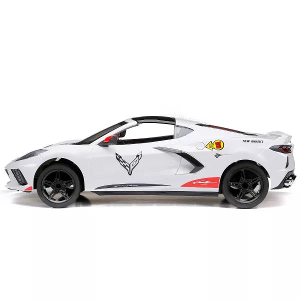 RC 1:8 Scale FF USB Showcase Sportscar - Corvette Stingray - White