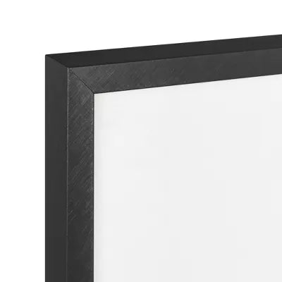 Thin Gallery Matted Photo Frame Black