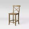 Litchfield X-Back Counter Height Barstool